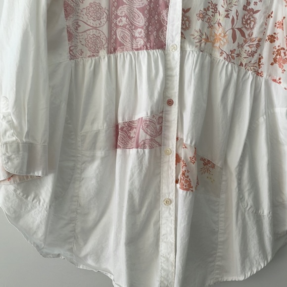 Anthropologie button down tunic shirt - Picture 3 of 11